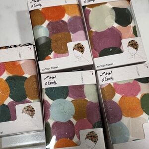 MHN x goody Colorful Turban Towels x 5